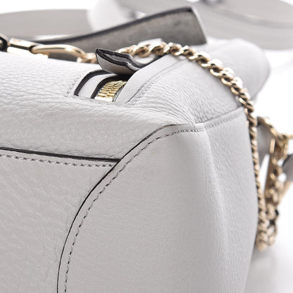 Chloe Calfskin Medium Faye Day Shoulder Bag Airy Grey 11 of 13