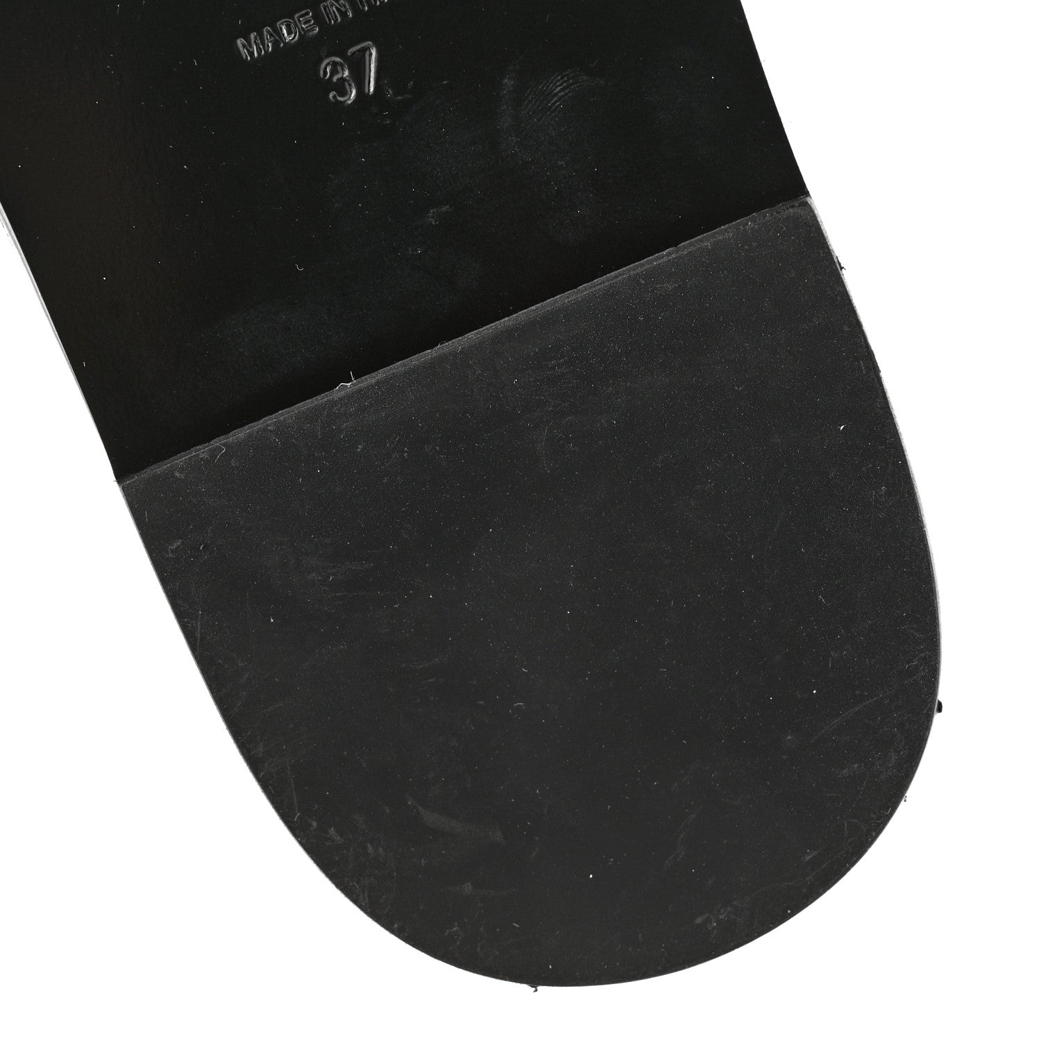 Chanel Lambskin Mules Elastic 37 Black 9 of 13