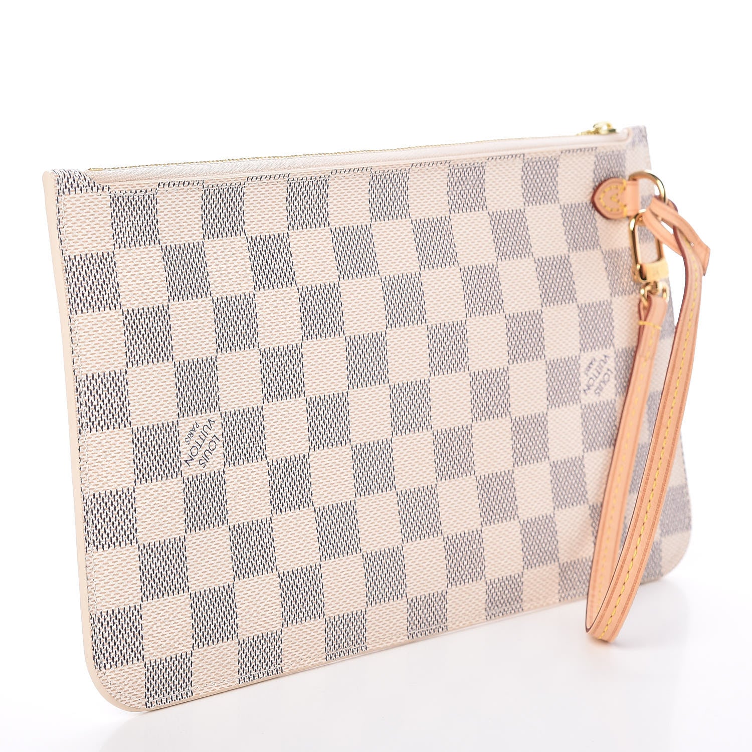 Louis Vuitton Damier Azur Neverfull MM GM Pochette 3 of 9