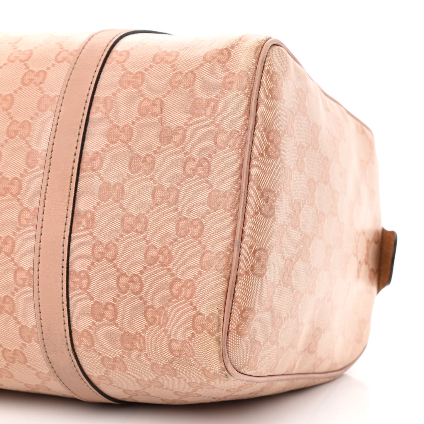 Crystal Monogram Joy Medium Boston Pink