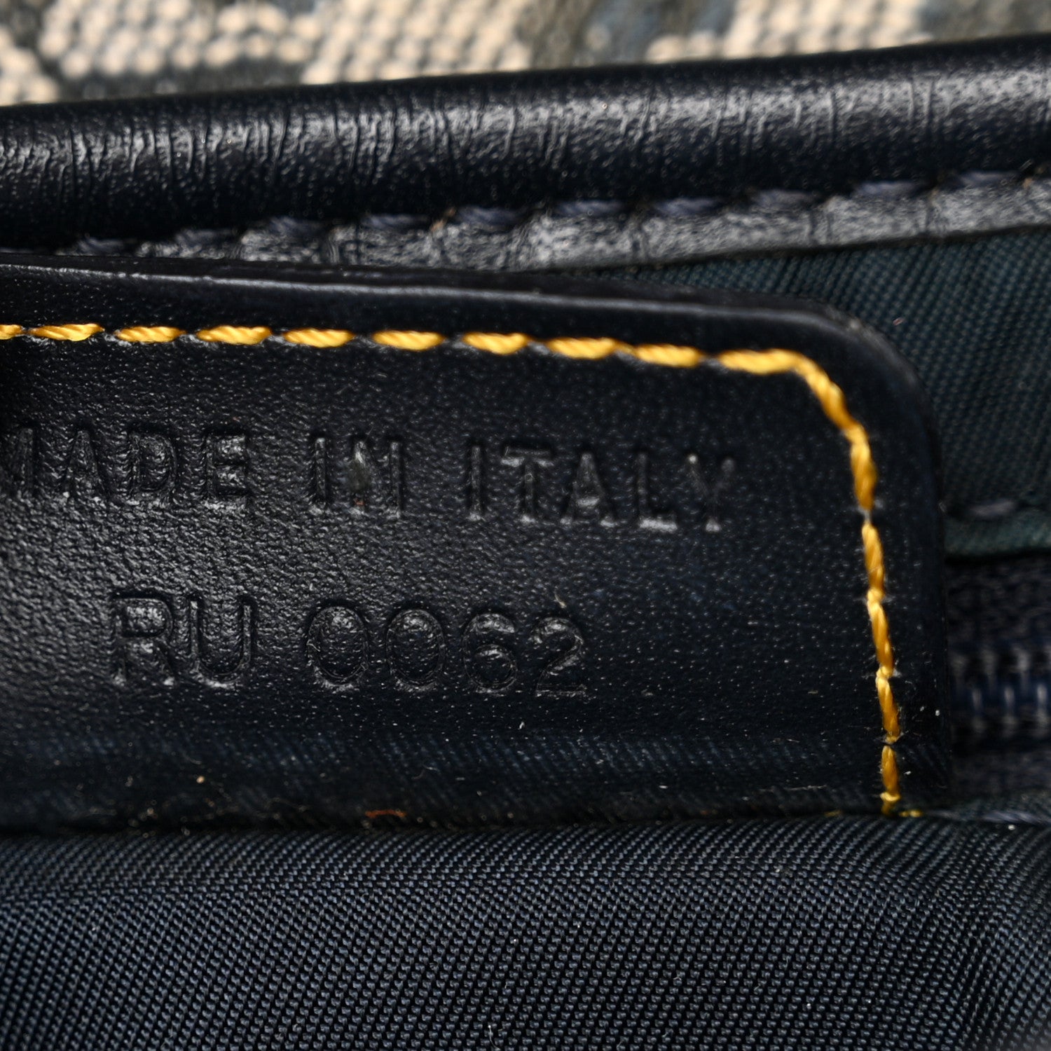 Christian Dior Monogram Saddle Bag Blue 6 of 18