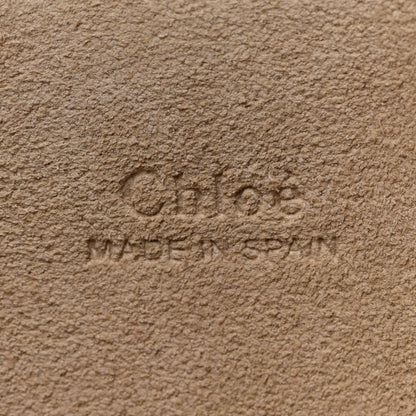 Chloe Suede Calfskin Small Faye Shoulder Bag Motty Grey 6 of 14