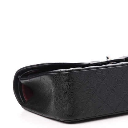 Chanel Caviar Quilted Jumbo Double Flap Black 9 of 12