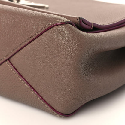 Louis Vuitton Soft Calfskin Lockme II Chain Bag BB Taupe Glace 8 of 10