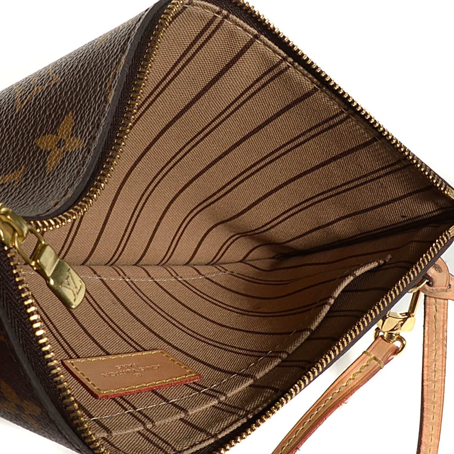 Louis Vuitton Monogram Neverfull MM GM Pochette 5 of 8