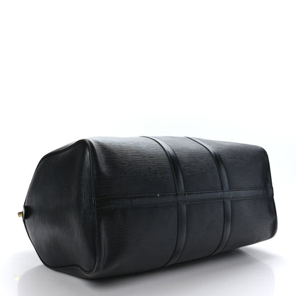 Louis Vuitton Epi Keepall 50 Black 4 of 12