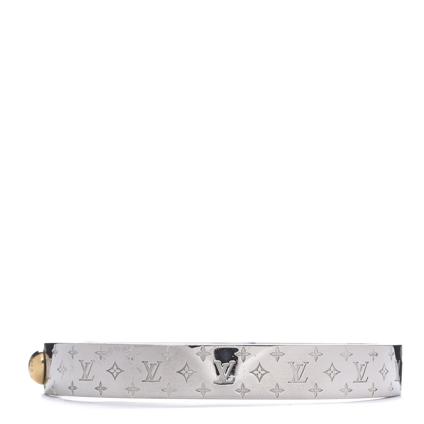 Palladium Monogram Nanogram Cuff M
