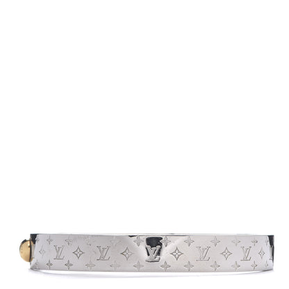 Louis Vuitton Palladium Monogram Nanogram Cuff M 1 of 4