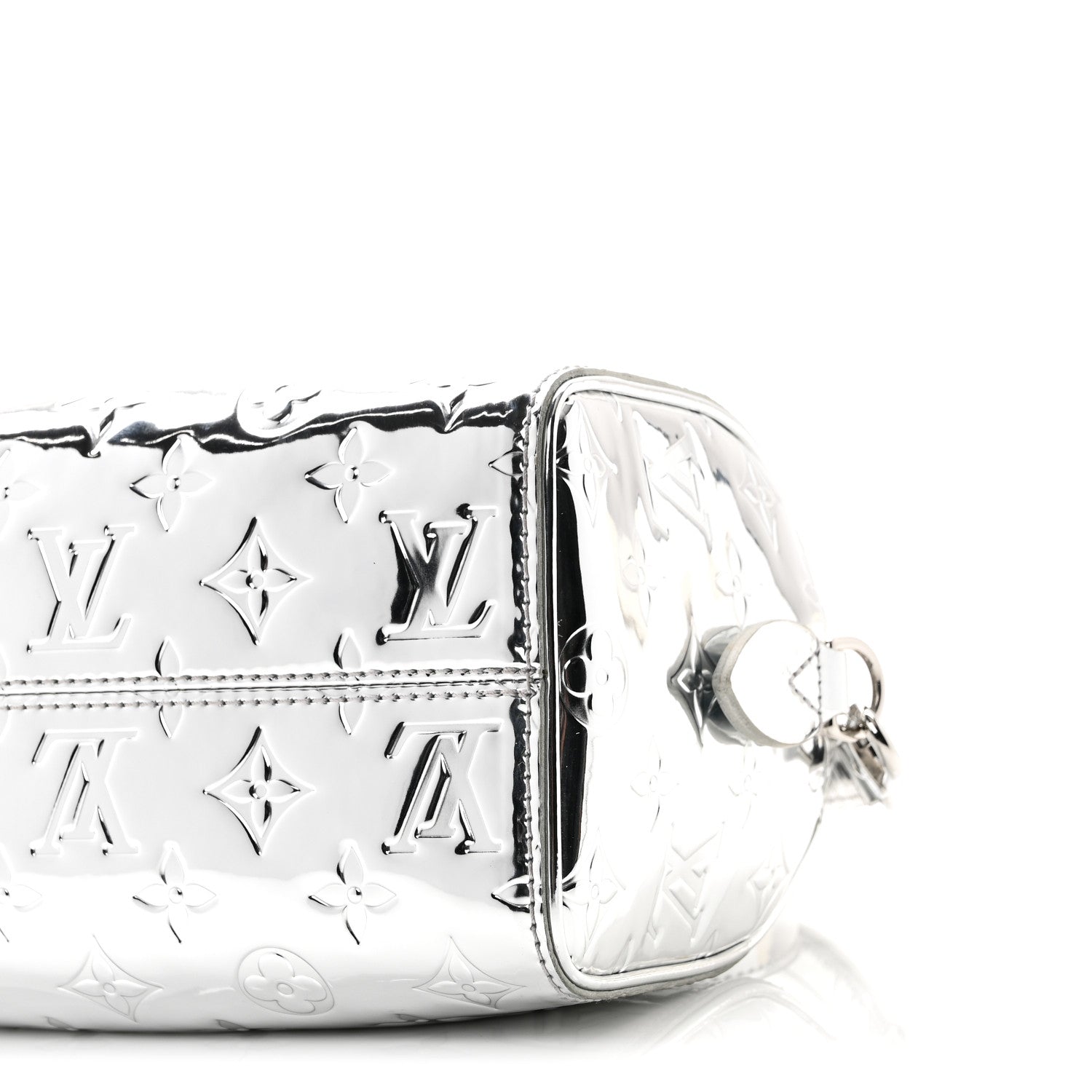 Louis Vuitton Monogram Miroir Speedy Bandouliere 20 Silver 9 of 9