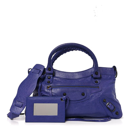 Balenciaga Agneau Classic Hardware First Bleu Lavande 2 of 9