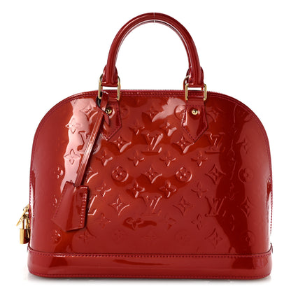 Louis Vuitton Vernis Alma PM Rose Indien 1 of 12