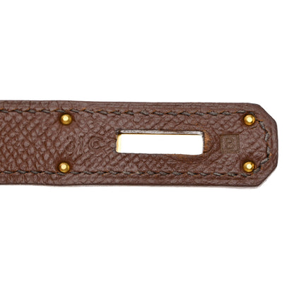 Hermes Courchevel Kelly Sellier 32 Noisette 7 of 13