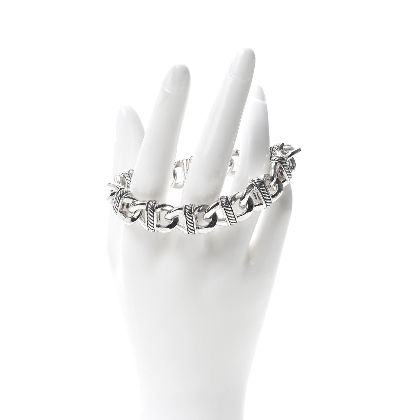 Sterling Silver 14mm Madison Curb Cable Link Bracelet