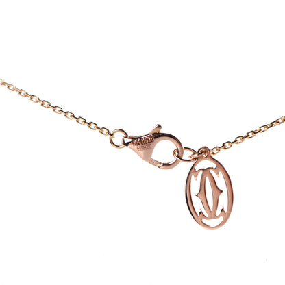 Cartier 18K Pink Gold Twist Heart Necklace 5 of 5