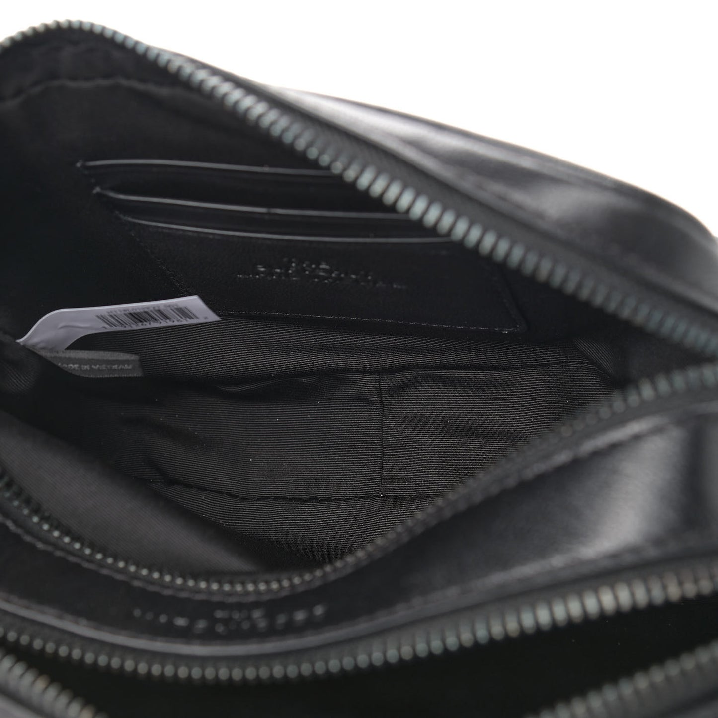 Saffiano Snapshot Camera Bag Black