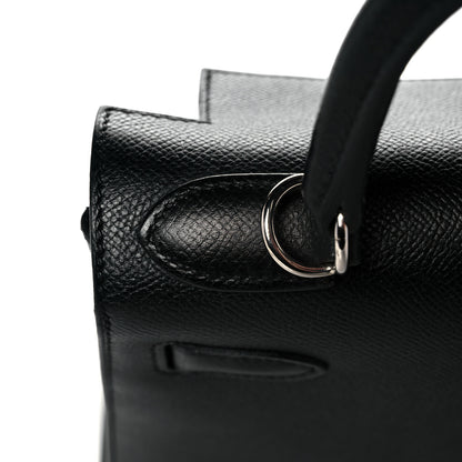 Hermes Epsom Kelly Sellier 28 Black 12 of 43