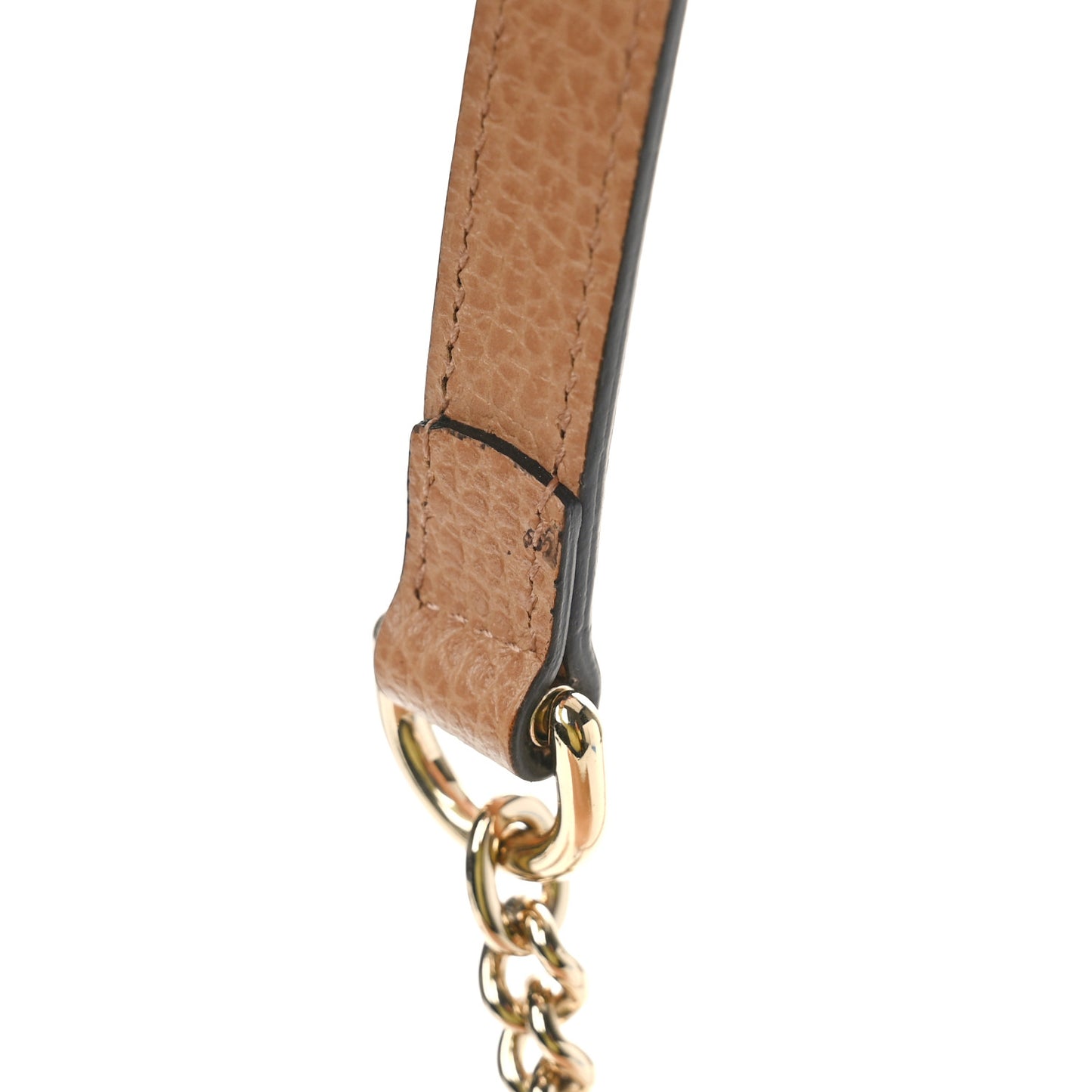 Dollar Calfskin Small Interlocking G Shoulder Bag Camelia