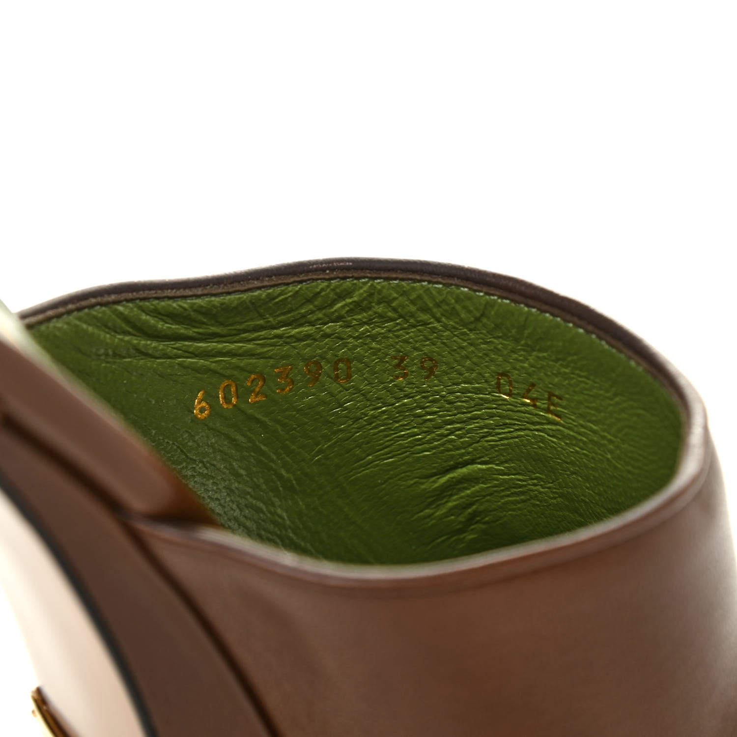 Gucci Granada Kid Houdan Platform Slide Sandals 39 Brown Sugar 8 of 10