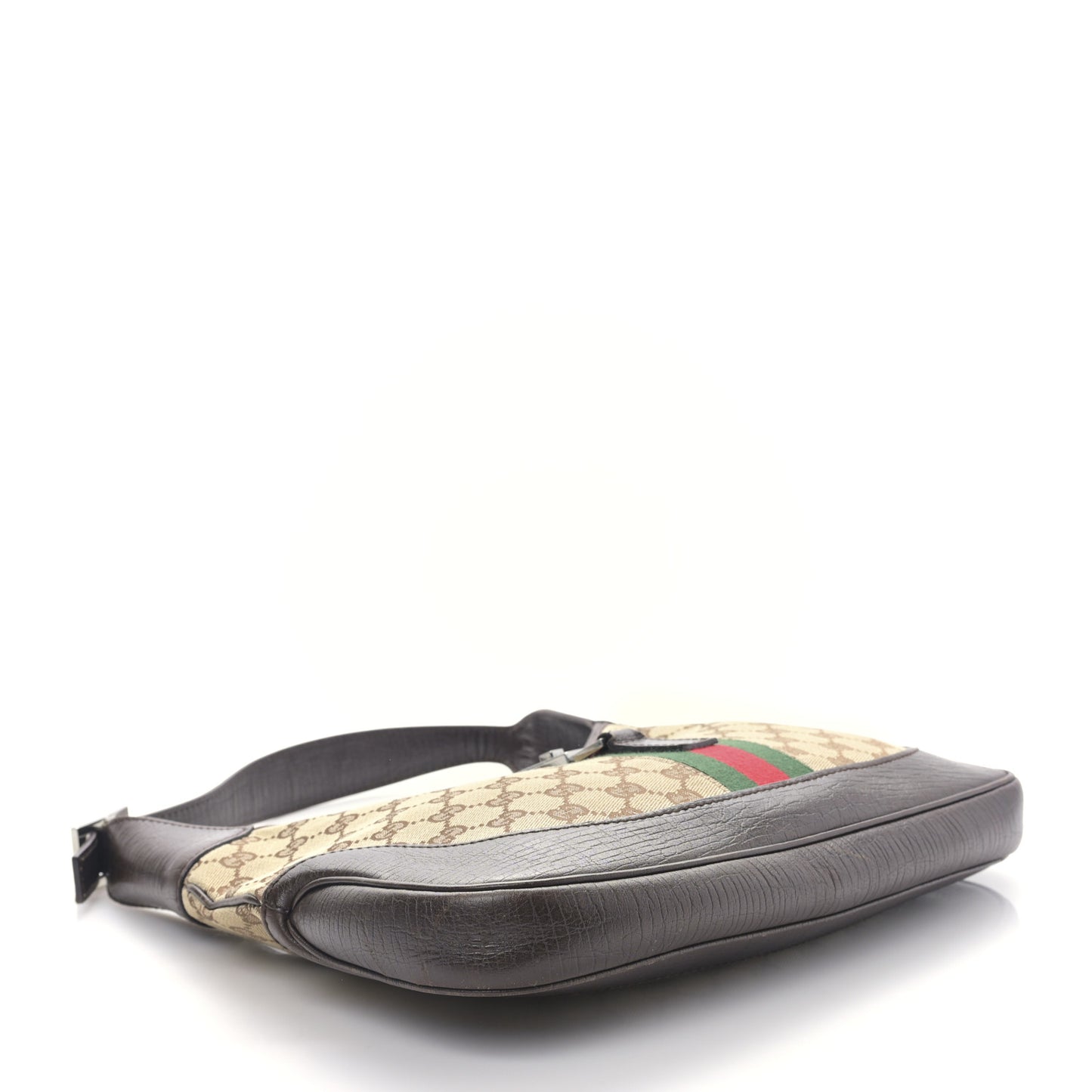 Monogram Web Jackie O Hobo Dark Brown