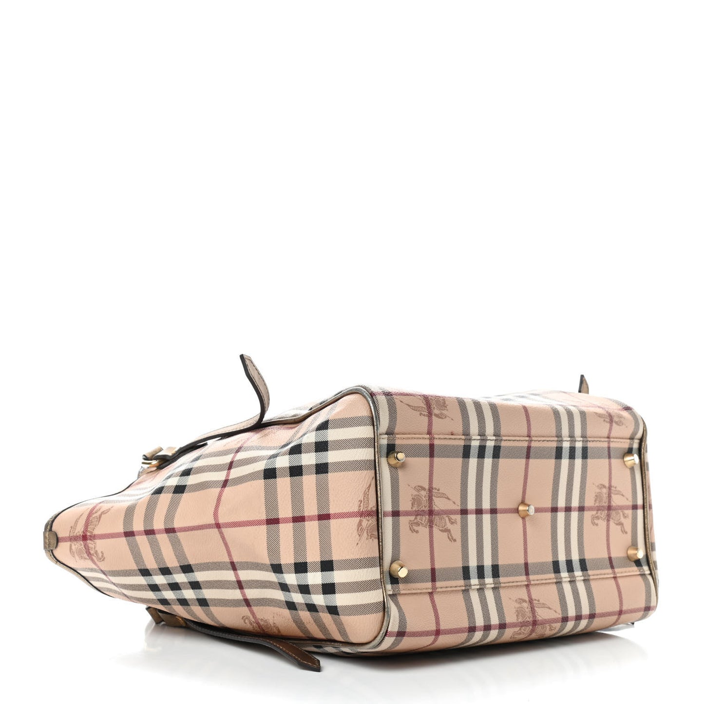 Haymarket Check Small Canterbury Tote Gold