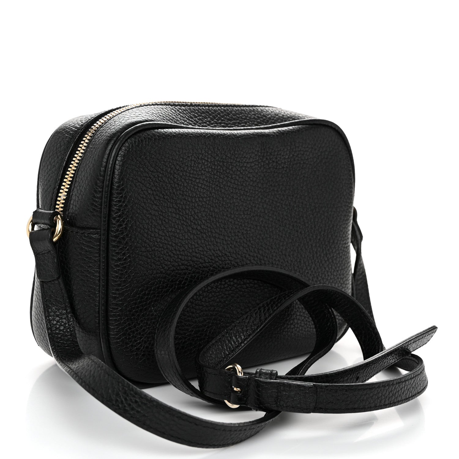 Gucci Pebbled Calfskin Small Soho Disco Bag Black 3 of 11