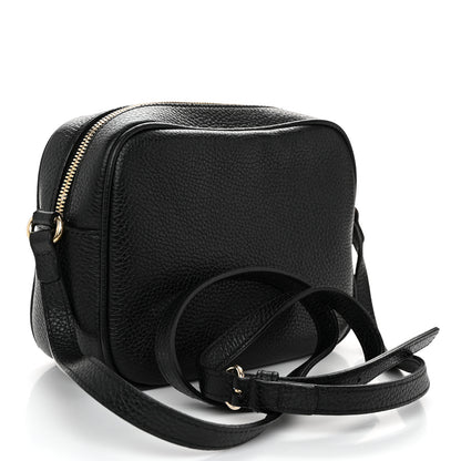 Gucci Pebbled Calfskin Small Soho Disco Bag Black 3 of 11