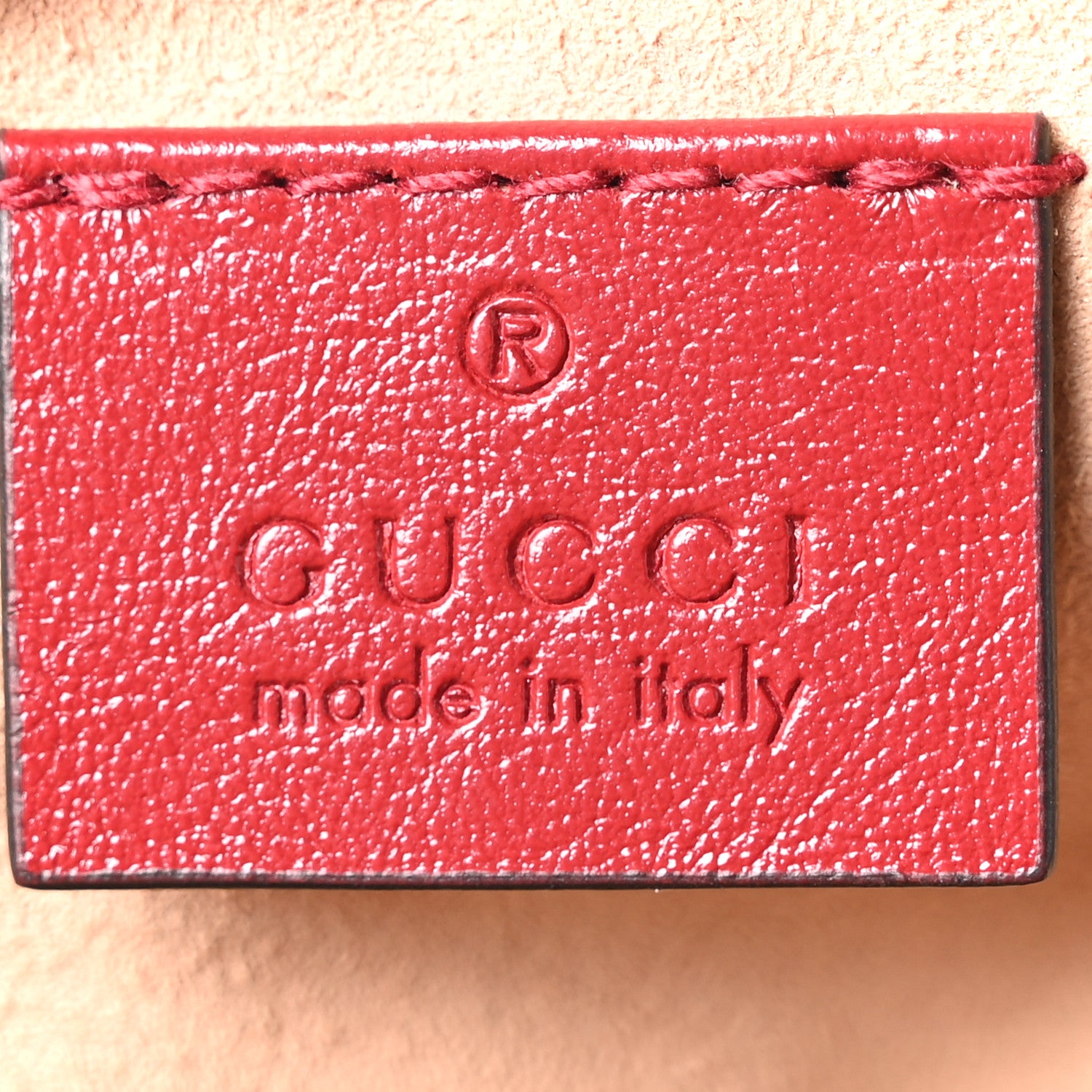 Gucci Glazed Calfskin Matelasse Heart Mini GG Marmont Round Shoulder Bag Romantic Cerise 6 of 10