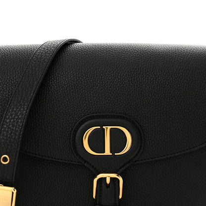 Christian Dior Grained Calfskin Medium Bobby Flap Black 8 of 10