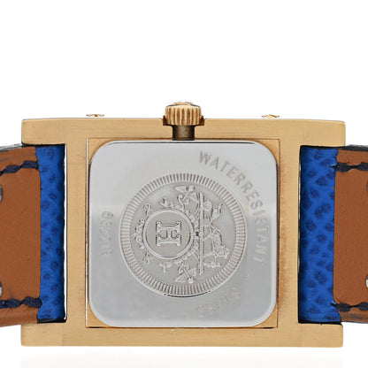 Hermes Stainless Steel Courchevel 23mm Medor Quartz Watch Bleu France 5 of 5