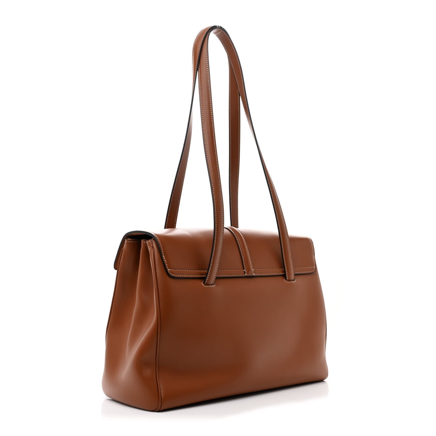Celine Calfskin Medium Soft 16 Bag Tan 3 of 12