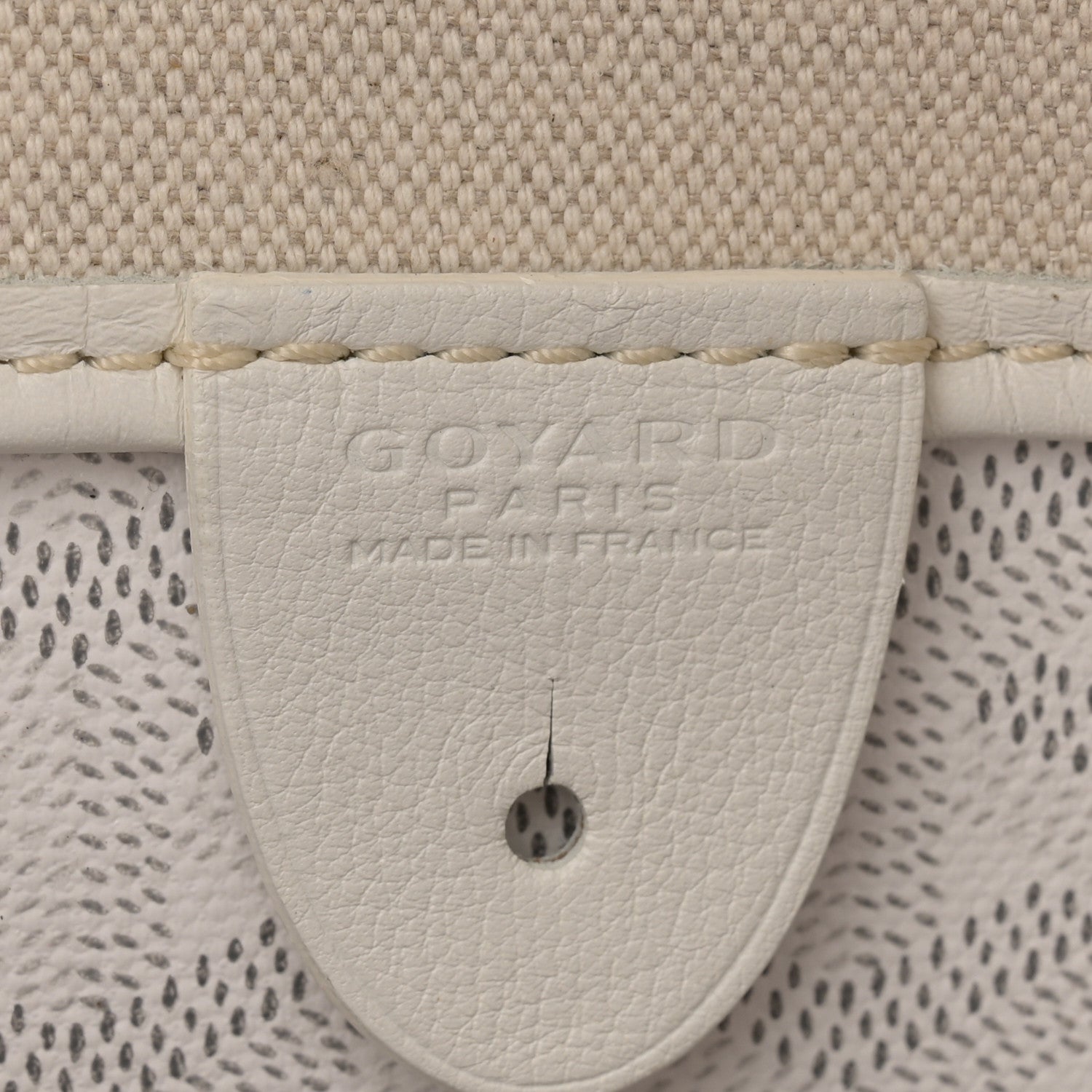 Goyard Goyardine Artois PM White 6 of 14