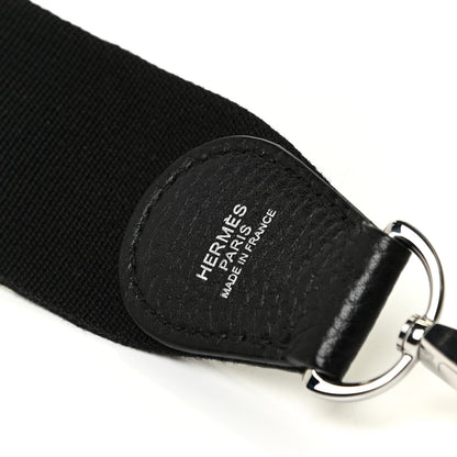 Hermes Taurillon Clemence Evelyne III PM Black 14 of 18