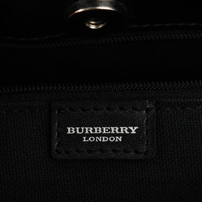 Burberry House Check Medium Tote Black 6 of 7