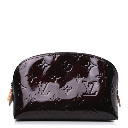 Louis Vuitton Vernis Cosmetic Pouch Amarante 1 of 8