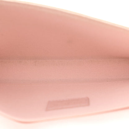 Louis Vuitton Damier Azur Pochette Felicie Chain Wallet Rose Ballerine 6 of 17