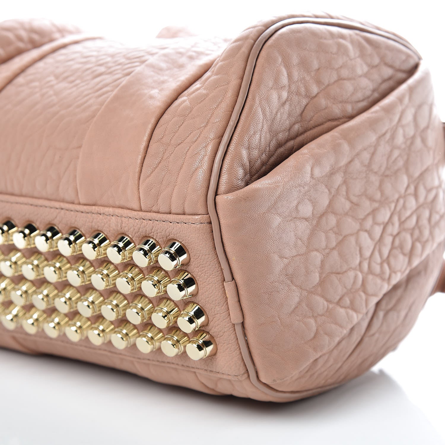 Alexander Wang Pebbled Lambskin Rockie Blush Pale Gold Hardware 6 of 11