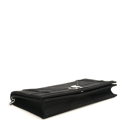 Christian Dior Satin Diorama Pochette Black 4 of 8