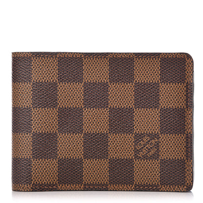 Louis Vuitton Damier Ebene Multiple Wallet 1 of 12