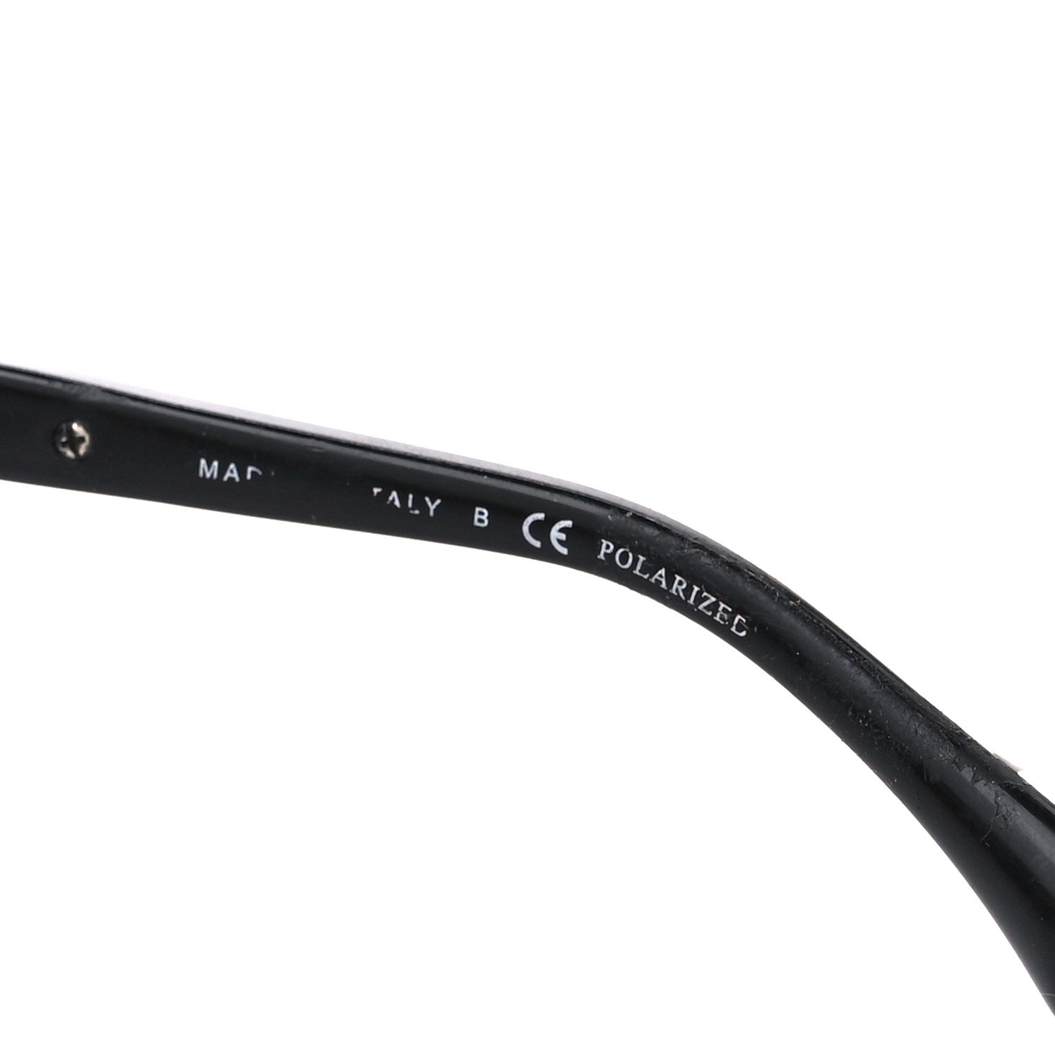 Chanel Crystal Baguette Polarized Square Sunglasses 5308-B Black 6 of 8