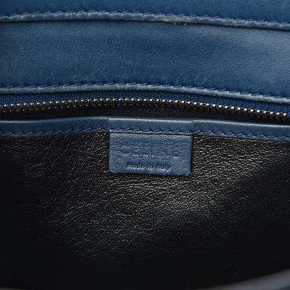 Celine Smooth Calfskin Nano Luggage Ocean Blue 6 of 19