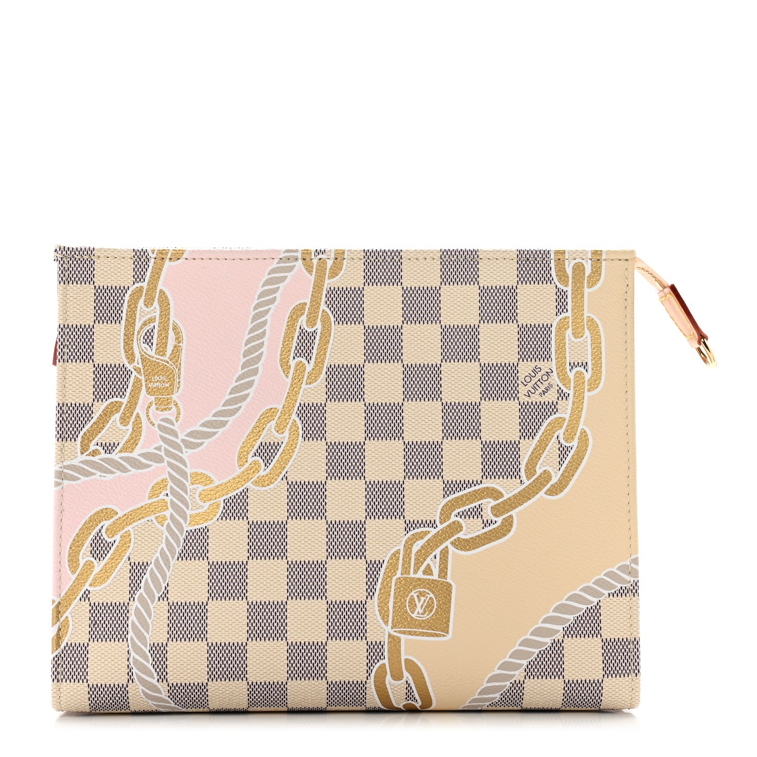 Louis Vuitton Damier Azur Nautical Toiletry Pouch On Chain 1 of 6