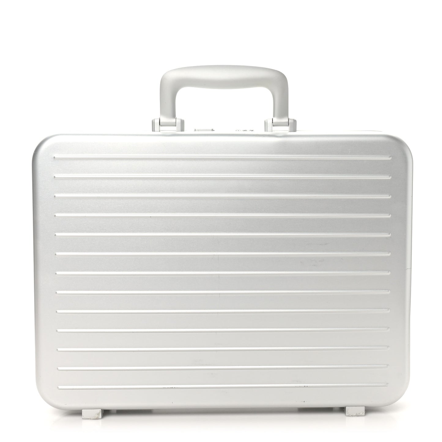 Aluminum Attache Briefcase Silver