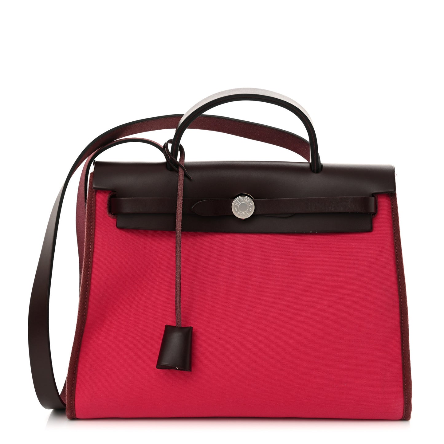 Vache Hunter Toile Herbag Zip 31 PM Rouge Venetian Rouge Sellier