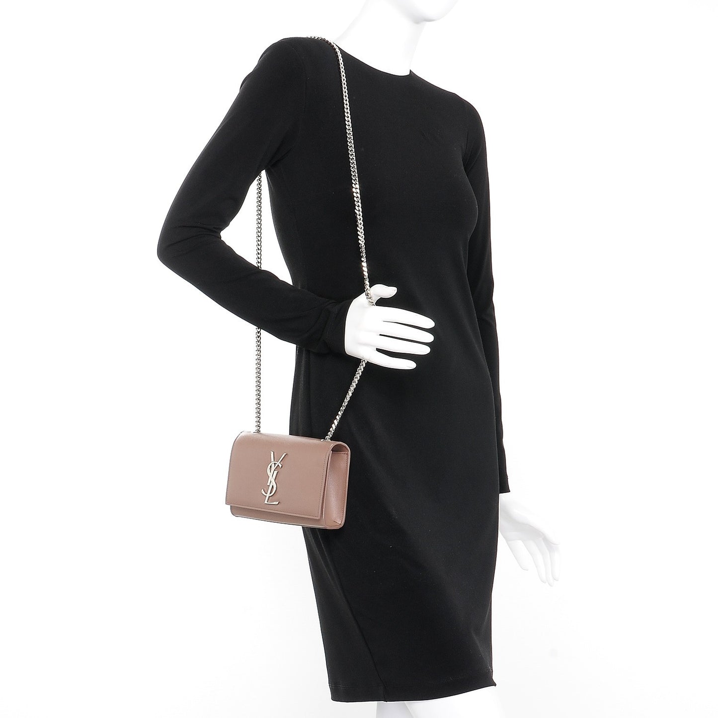 Grain De Poudre Small Monogram Kate Satchel Fard