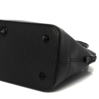 Balenciaga Calfskin LED Logo Projector Top Handle Bag Black 11 of 14