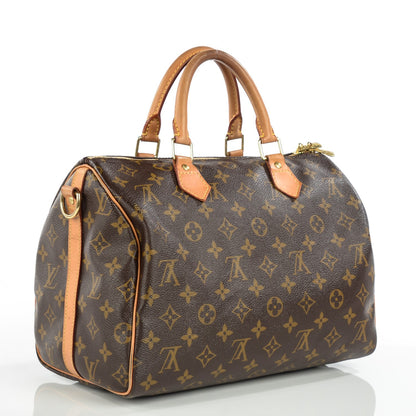 Louis Vuitton Monogram Speedy Bandouliere 30 3 of 7