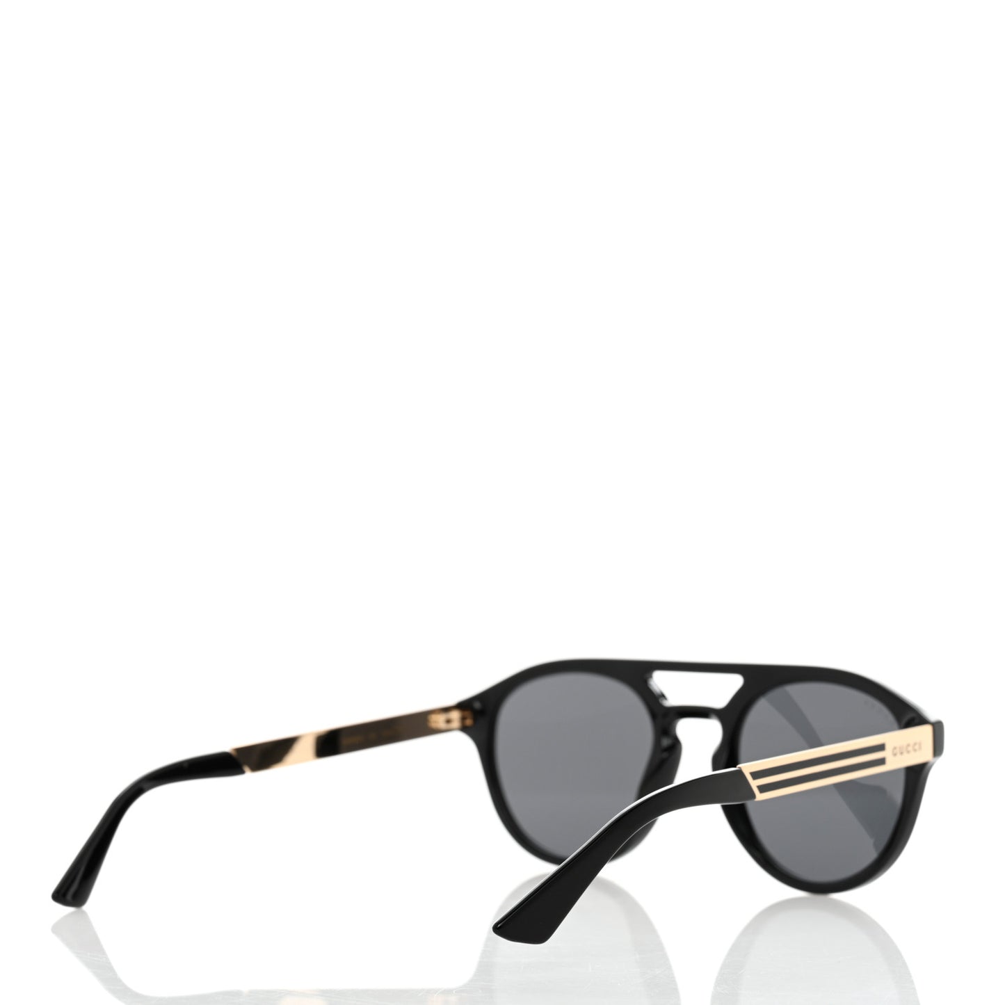 Acetate Mens Sunglasses GG0689S Black Gold