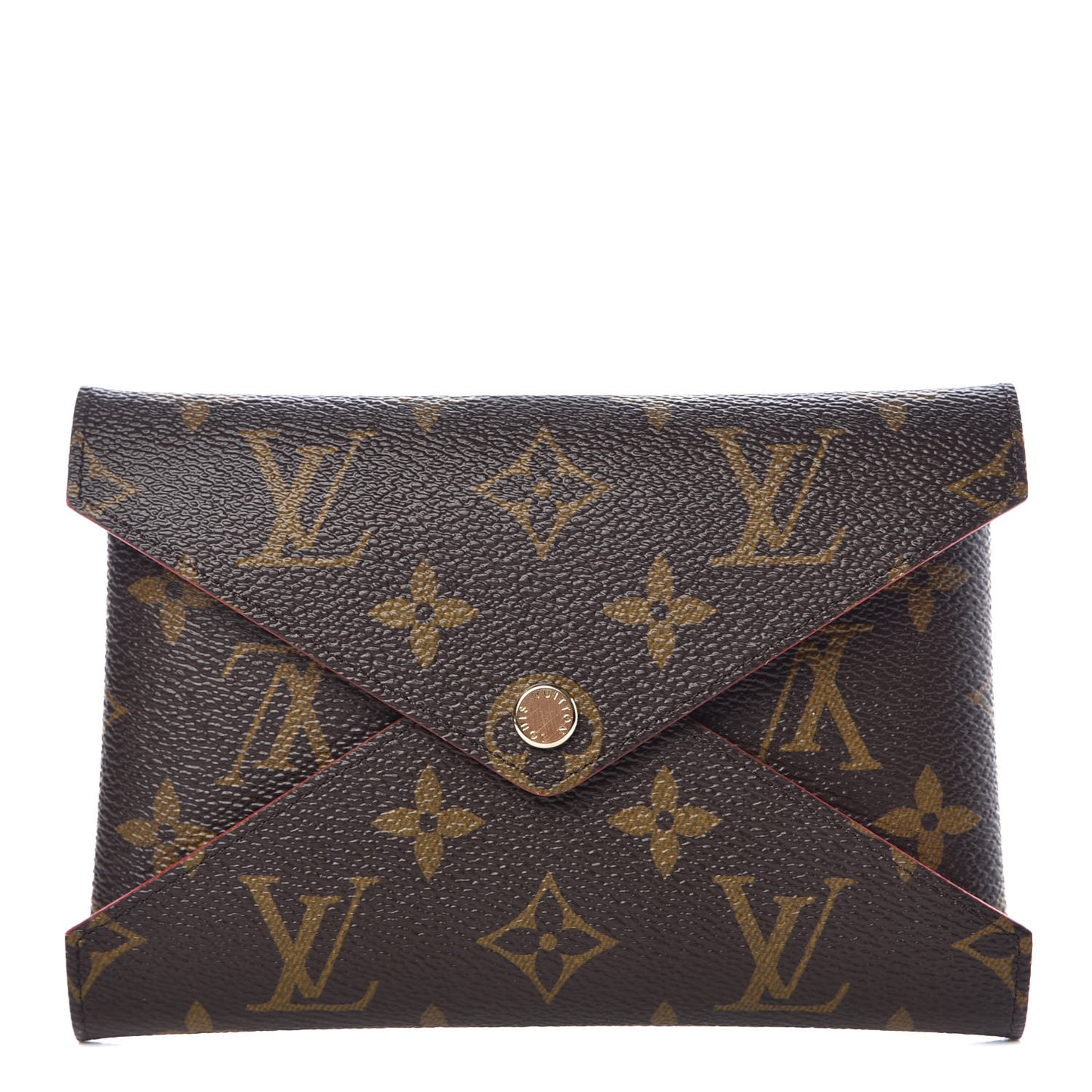 Monogram Medium Kirigami Pochette Insert Coquelicot