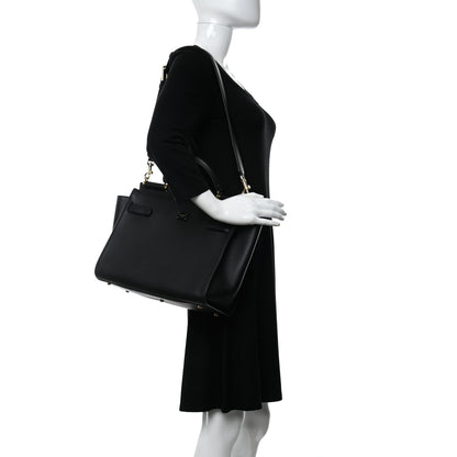 Dolce & Gabbana Calfskin Large Miss Sicily Satchel Black 2 of 10