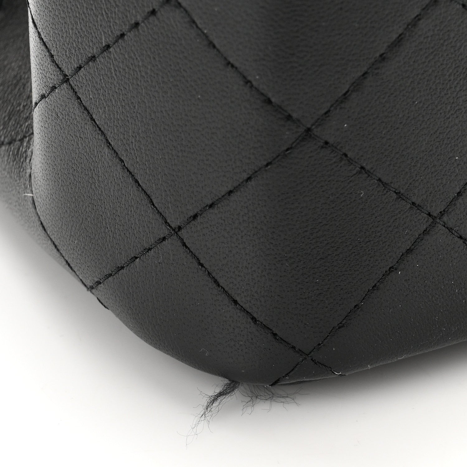 Chanel Lambskin Quilted Mini Square Flap Black 12 of 13